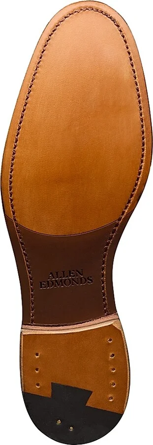 Men's Murray Brogue Leather Oxfords - Walnut - Size 9.5 - Image 5