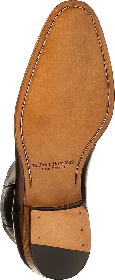 Men's Myles Leather Chelsea Boots - Crust Marrone - Size 6.5 - Image 5