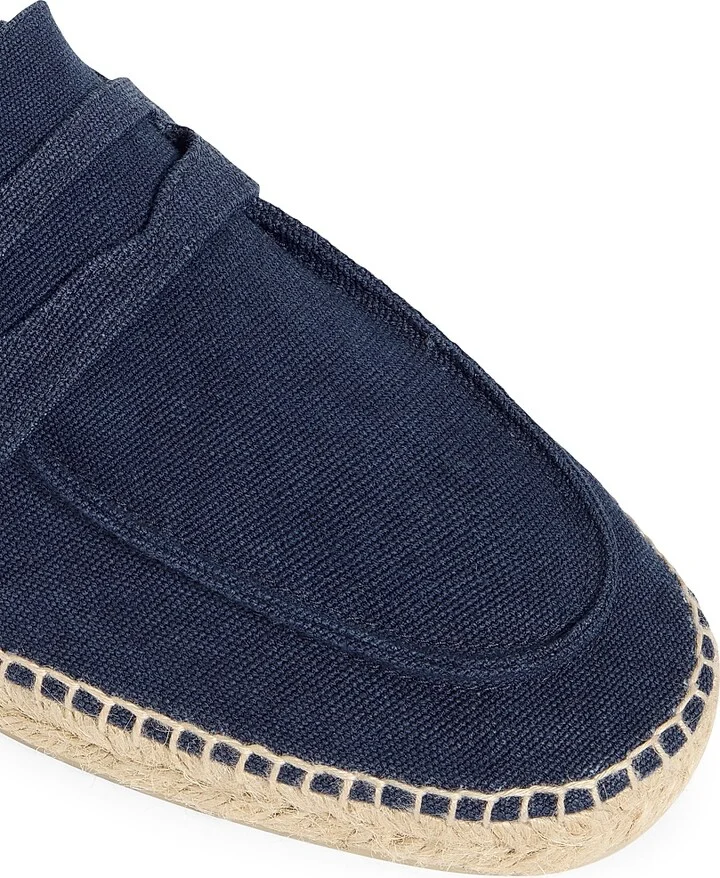 Men's Nacho Espadrille Penny Loafers - Canvas Azul Oxford - Size 8 - Image 2
