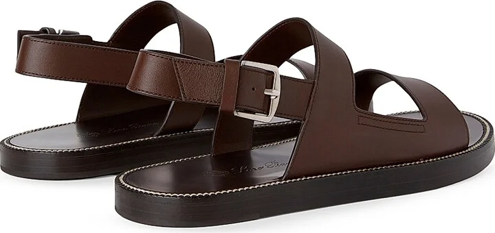 Men's Nama Walk Silky Leather Sandals - Testa Di Moro - Size 8 - Image 3