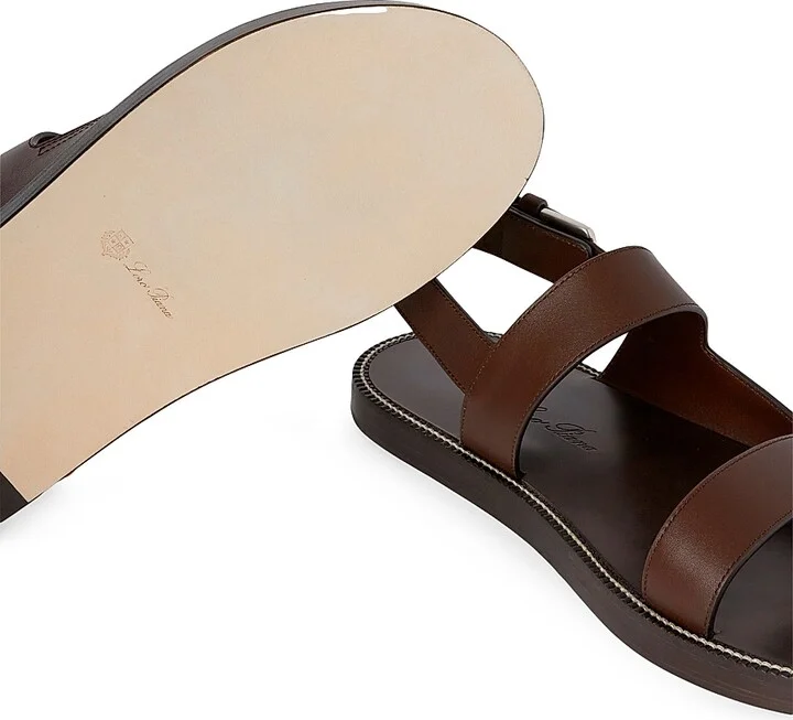 Men's Nama Walk Silky Leather Sandals - Testa Di Moro - Size 8 - Image 5