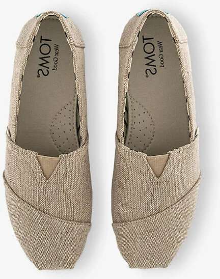 Mens Natural Alpargata Canvas Espadrilles Eur 42 / 8 Uk Men - Image 2