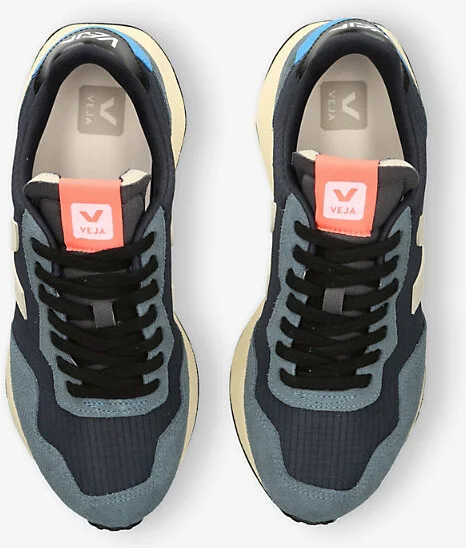 Mens Navy Paulistana Logo-Embroidered Ripstop Low-Top Trainers 5 - Image 2