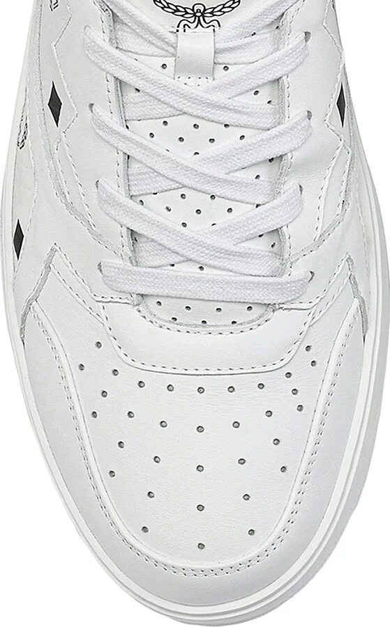 Men's Neo Terrain Visetos High-Top Sneakers - White - Size 9 - Image 4