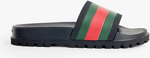 Mens Nero Vrv Pursuit Treck Rubber Sliders Eur 44 / 10 Uk Men