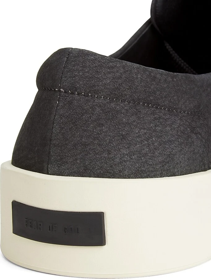 Men's New 101 Low-Top Suede Sneakers - Black - Size 7 - Image 5