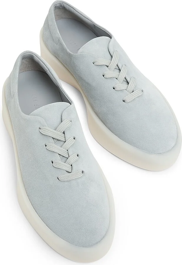 Men's New 101 Low-Top Suede Sneakers - Black - Size 7 - Image 9