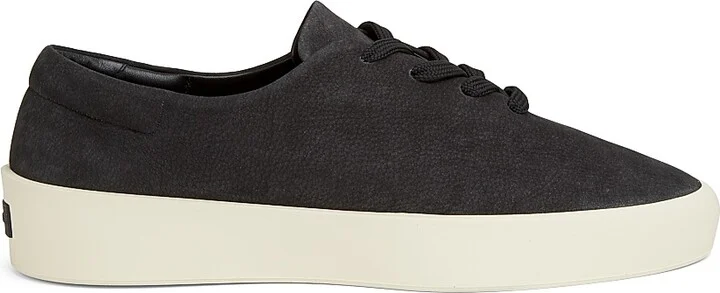 Men's New 101 Low-Top Suede Sneakers - Black - Size 7
