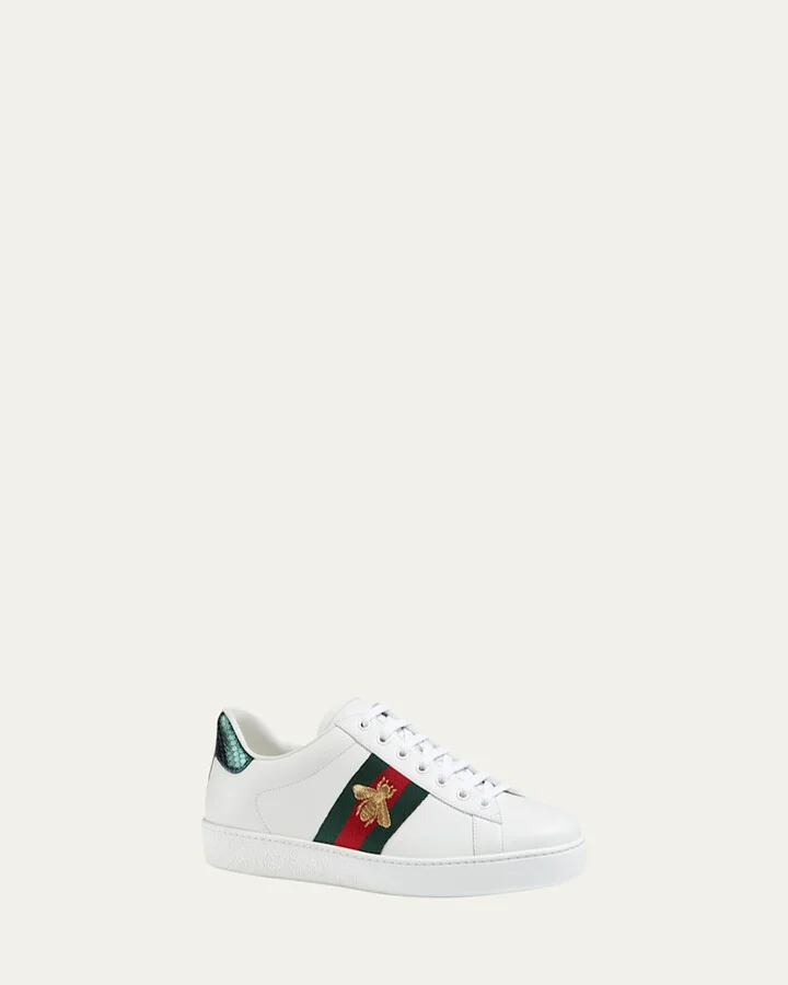 Men's New Ace Embroidered Low-Top Sneakers - Image 3