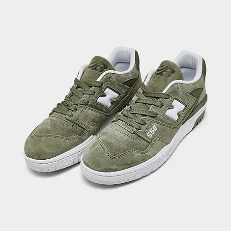 Men's New Balance 550 Suede Casual Shoes - Image 4
