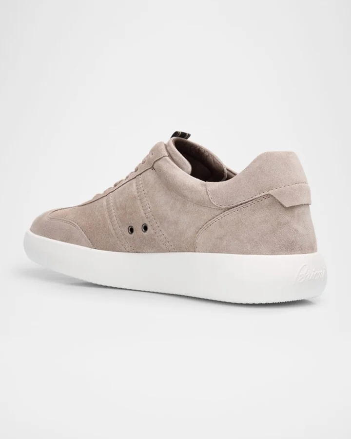 Men's New Cassette Suede Low-Top Sneakers - Image 2