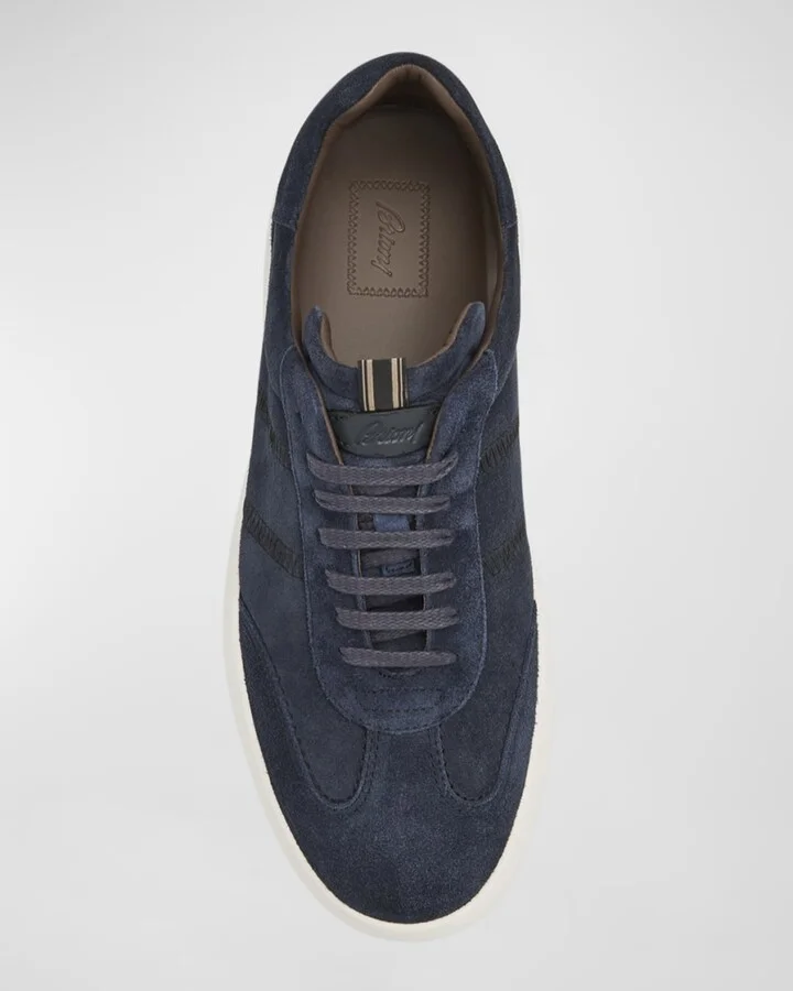 Men's New Cassette Suede Low-Top Sneakers - Image 3