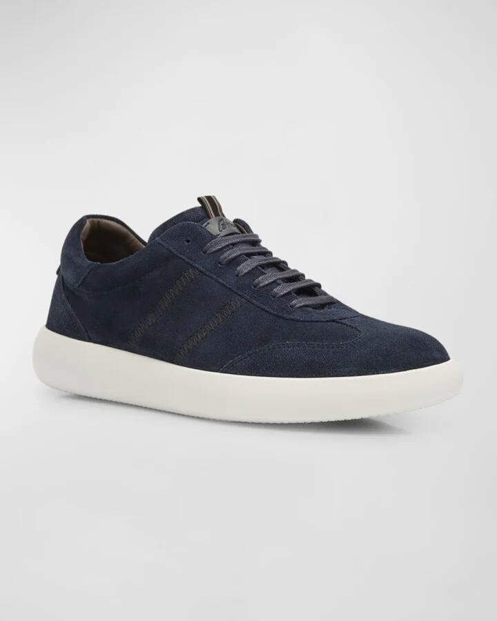Men's New Cassette Suede Low-Top Sneakers - Image 6