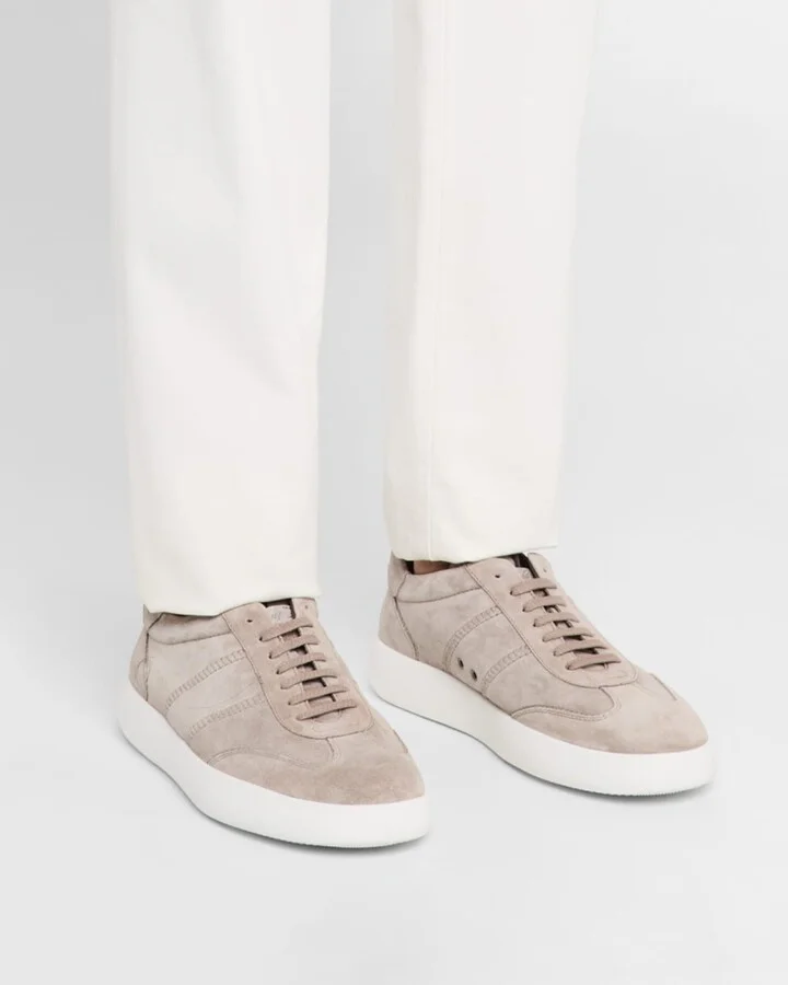 Men's New Cassette Suede Low-Top Sneakers - Image 7