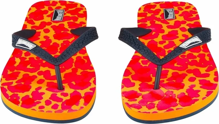Men's New Leopard Beach Flip Flops - Image 2
