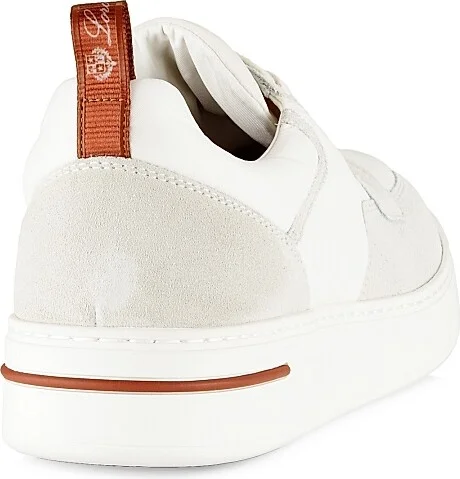 Men's Newport Walk Wind Suede Sneakers - White - Size 6 - Image 3