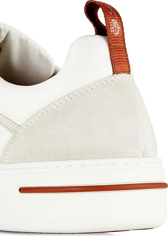 Men's Newport Walk Wind Suede Sneakers - White - Size 6 - Image 6