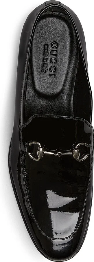 Men's Next Horsebit Patent Leather Loafers - Black - Size 7 - Image 4