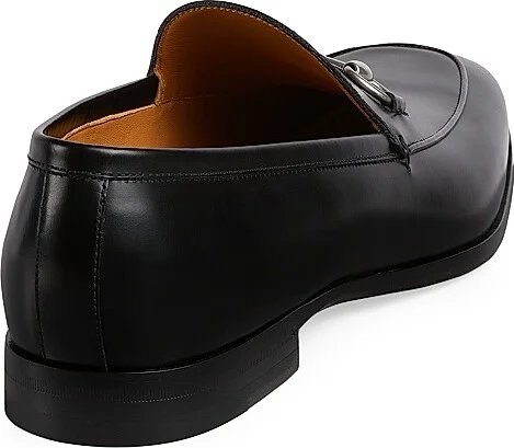 Men's Next Leather Loafers - Black - Size 8 - Image 3