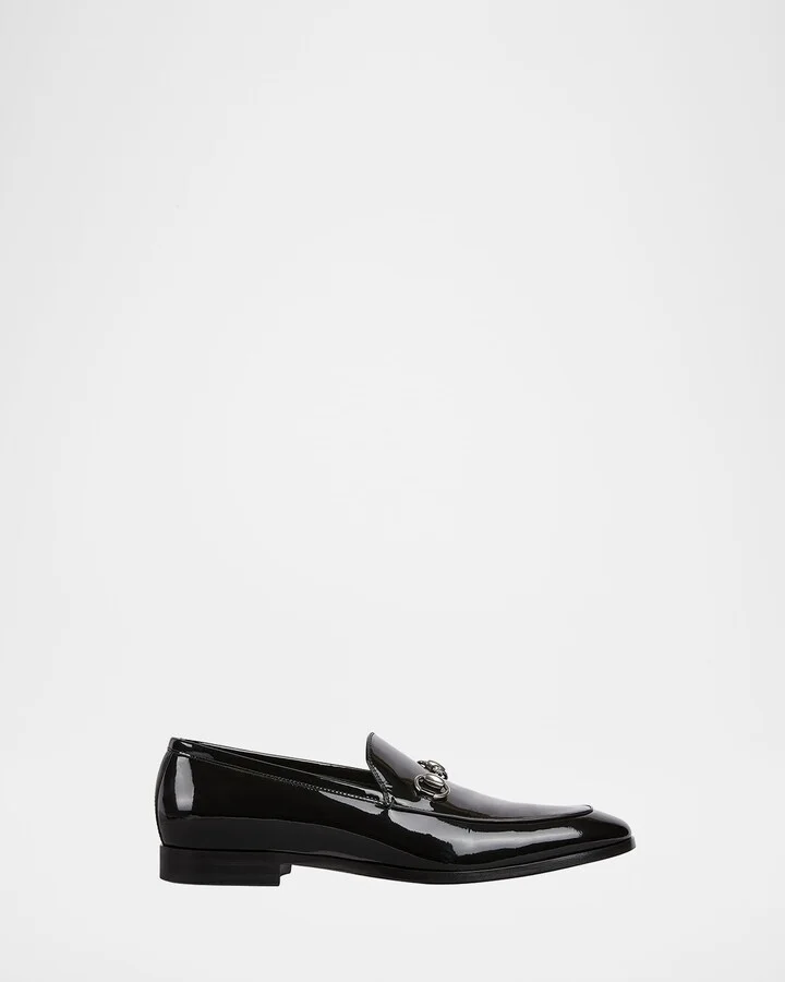 Men's Next Patent Leather Bit Loafers