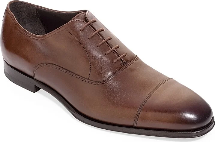 Men's Nico Leather Oxfords - Nero - Size 7 - Image 5