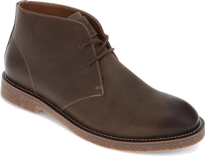 Mens Nigel Genuine Leather Dress Casual Lace Up Ankle Boot