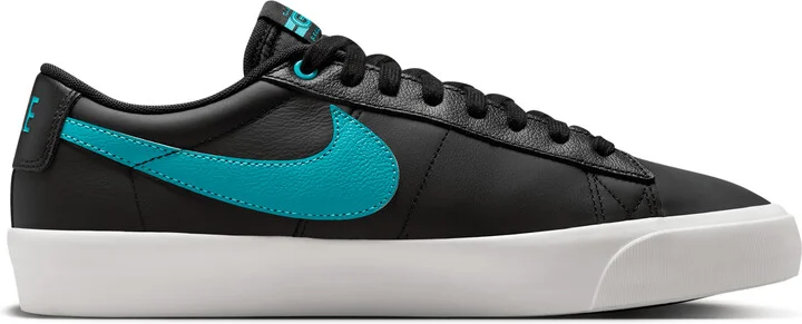 Men's Nike SB Blazer Low Pro GT Shoes in Black | DV1226-001 - Image 3
