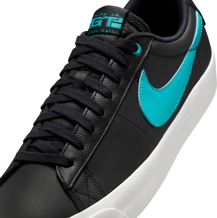 Men's Nike SB Blazer Low Pro GT Shoes in Black | DV1226-001 - Image 7