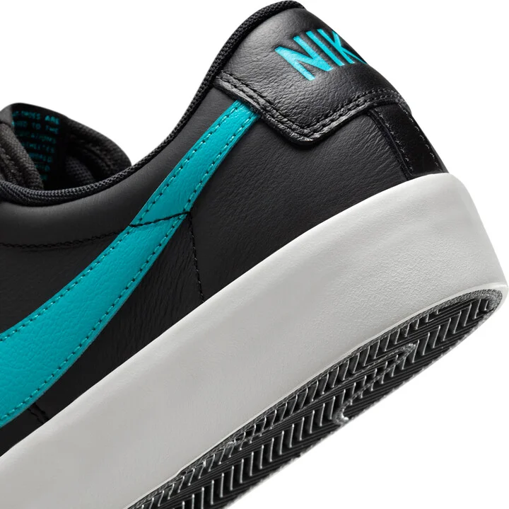 Men's Nike SB Blazer Low Pro GT Shoes in Black | DV1226-001 - Image 8