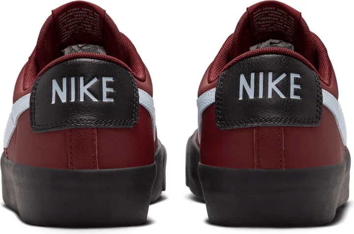 Men's Nike SB Blazer Low Pro GT Shoes in Red | DV1226-600 - Image 6
