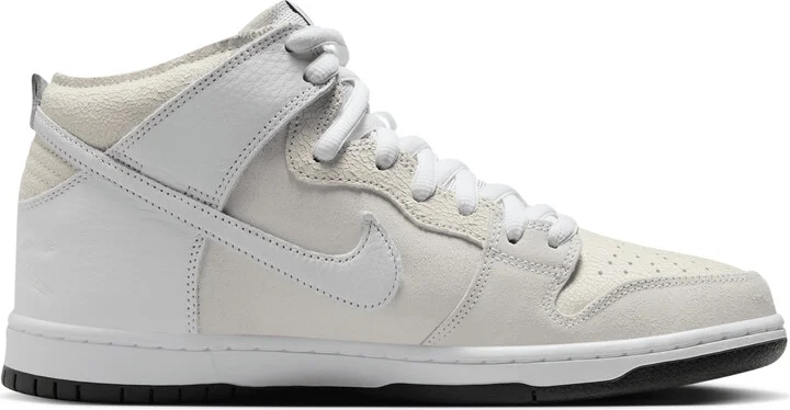 Men's Nike SB Dunk High x Antihero Shoes in White | HM5837-100 - Image 3