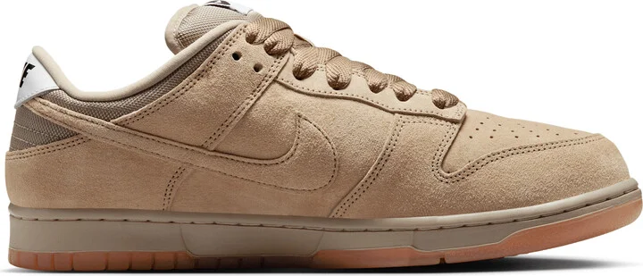 Men's Nike SB Dunk Low Pro B Skate Shoes in Brown | HJ0367-200 - Image 3