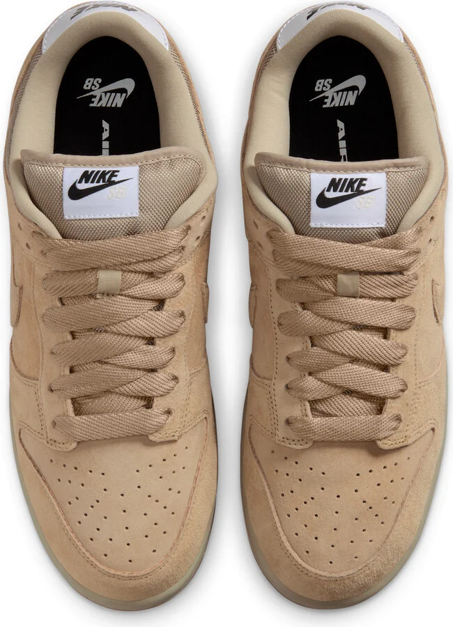 Men's Nike SB Dunk Low Pro B Skate Shoes in Brown | HJ0367-200 - Image 4