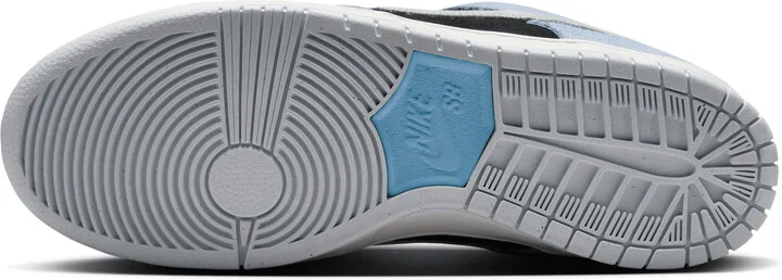 Men's Nike SB Dunk Low Pro Skate Shoes in Blue | HF3063-400 - Image 2