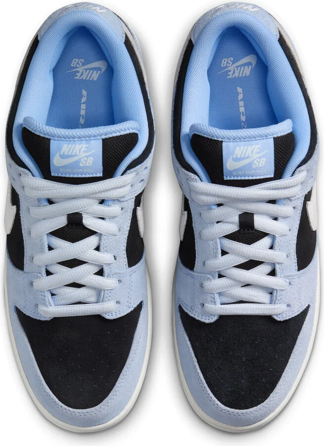Men's Nike SB Dunk Low Pro Skate Shoes in Blue | HF3063-400 - Image 4
