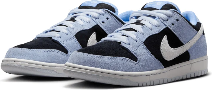 Men's Nike SB Dunk Low Pro Skate Shoes in Blue | HF3063-400 - Image 5