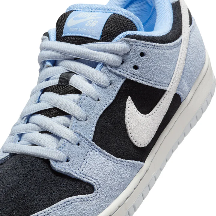 Men's Nike SB Dunk Low Pro Skate Shoes in Blue | HF3063-400 - Image 7