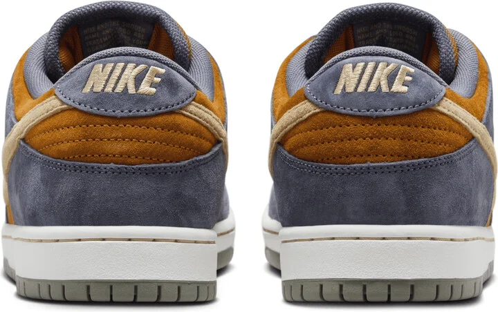 Men's Nike SB Dunk Low Pro Skate Shoes in Grey | HF3063-002 - Image 6