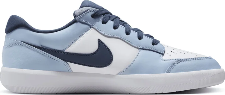 Men's Nike SB Force 58 Premium Skate Shoes in White | HJ3489-141 - Image 3