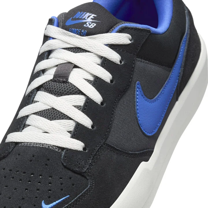 Men's Nike SB Force 58 Skate Shoes in Black | DV5477-004 - Image 7