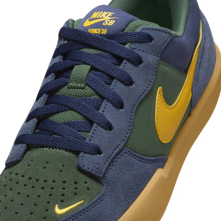 Men's Nike SB Force 58 Skate Shoes in Blue | DV5477-402 - Image 7