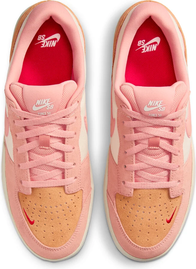 Men's Nike SB Force 58 Skate Shoes in Brown | DV5477-103 - Image 4