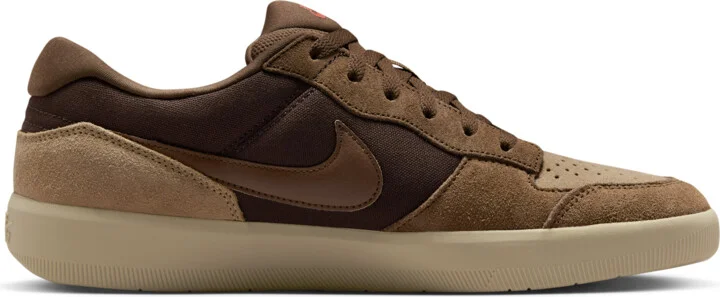 Men's Nike SB Force 58 Skate Shoes in Brown | DV5477-201 - Image 3