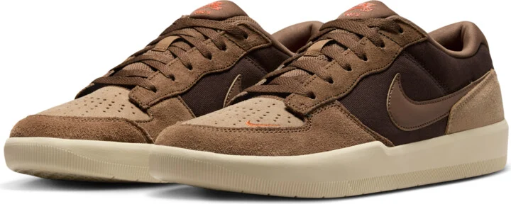 Men's Nike SB Force 58 Skate Shoes in Brown | DV5477-201 - Image 5