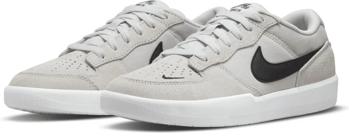 Men's Nike SB Force 58 Skate Shoes in Grey | CZ2959-003 - Image 5
