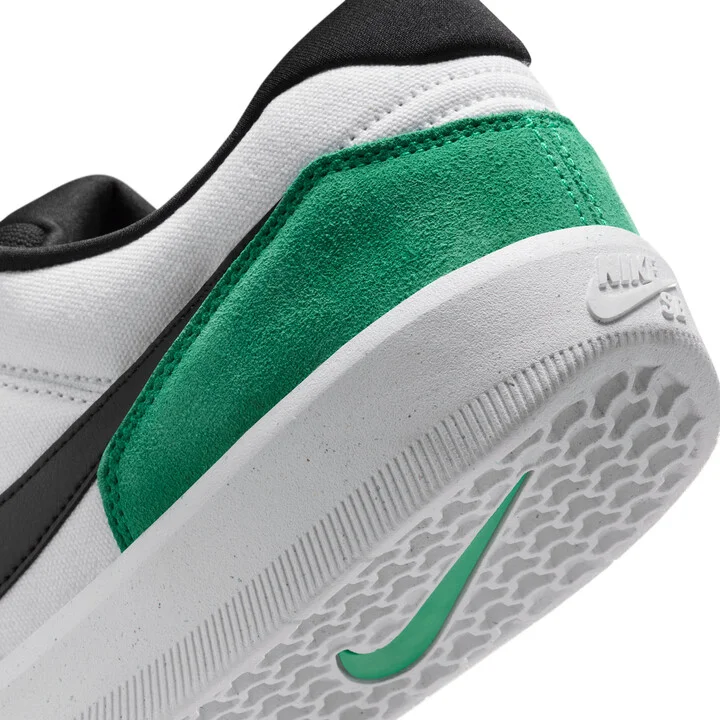 Men's Nike SB Force 58 Skate Shoes in White | DV5477-101 - Image 8