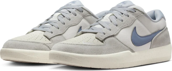 Men's Nike SB Force 58 Skate Shoes in White | IH0636-141 - Image 5
