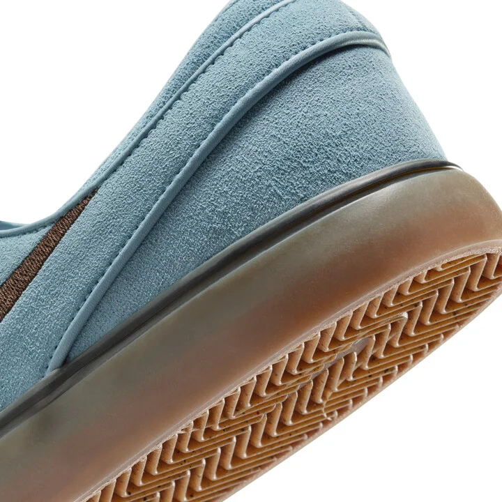 Men's Nike SB Janoski+ Slip Skate Shoes in Blue | FN5893-400 - Image 8