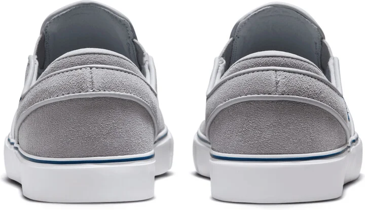 Men's Nike SB Janoski+ Slip Skate Shoes in Grey | FN5893-002 - Image 6