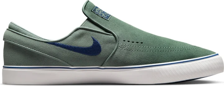 Men's Nike SB Janoski+ Slip Skate Shoes in Grey | FN5893-300 - Image 3
